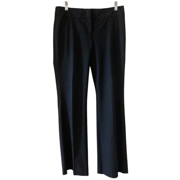 Halogen Pants - Halogen Quinn Black Straight Fit Pants Career Womens Size 4 Polyester Blend